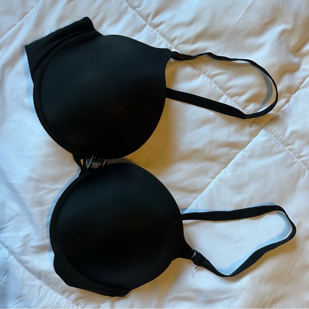 Victoria's Secret padded plunge Black Bra